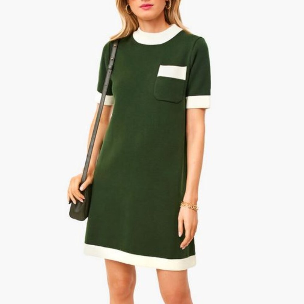 *NEW Tuckernuck Forest Green Merritt Knit Dress Size Small (FLAW)